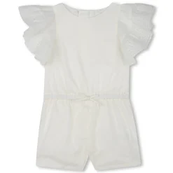 Embroidered playsuit