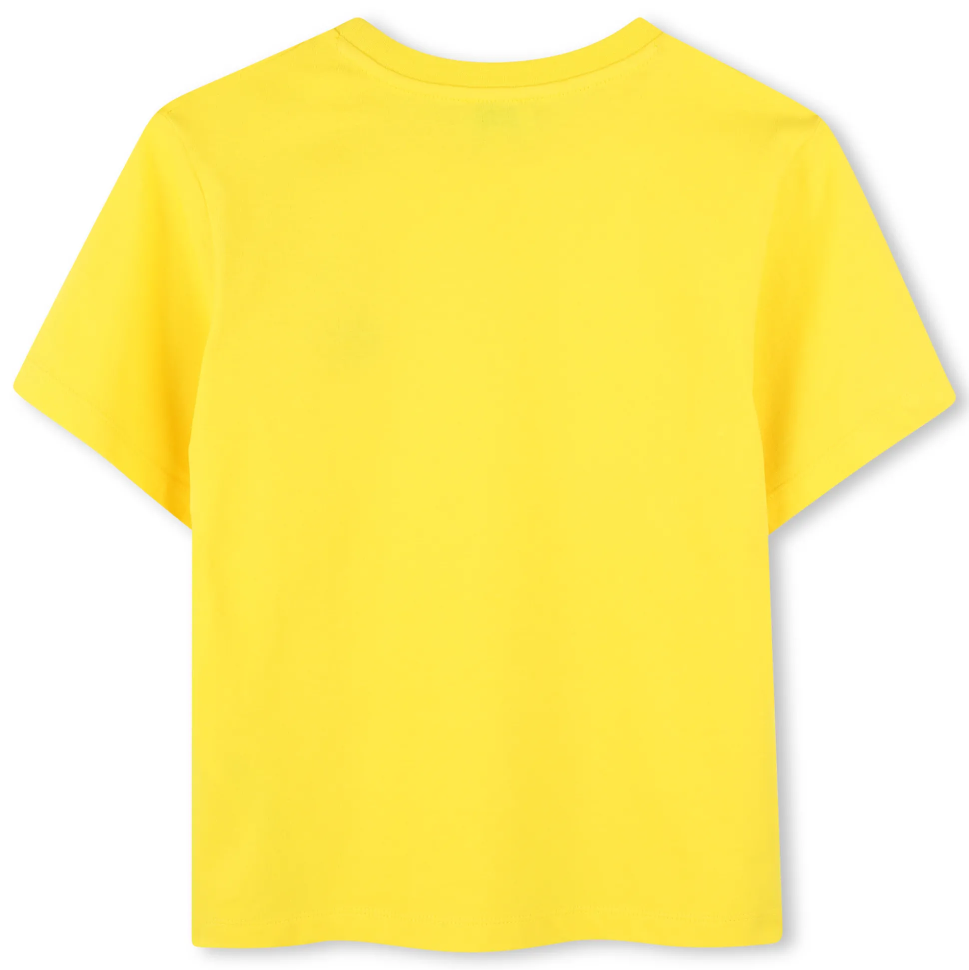Embroidered T-shirt with patch