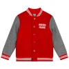 Embroidered woollen jacket