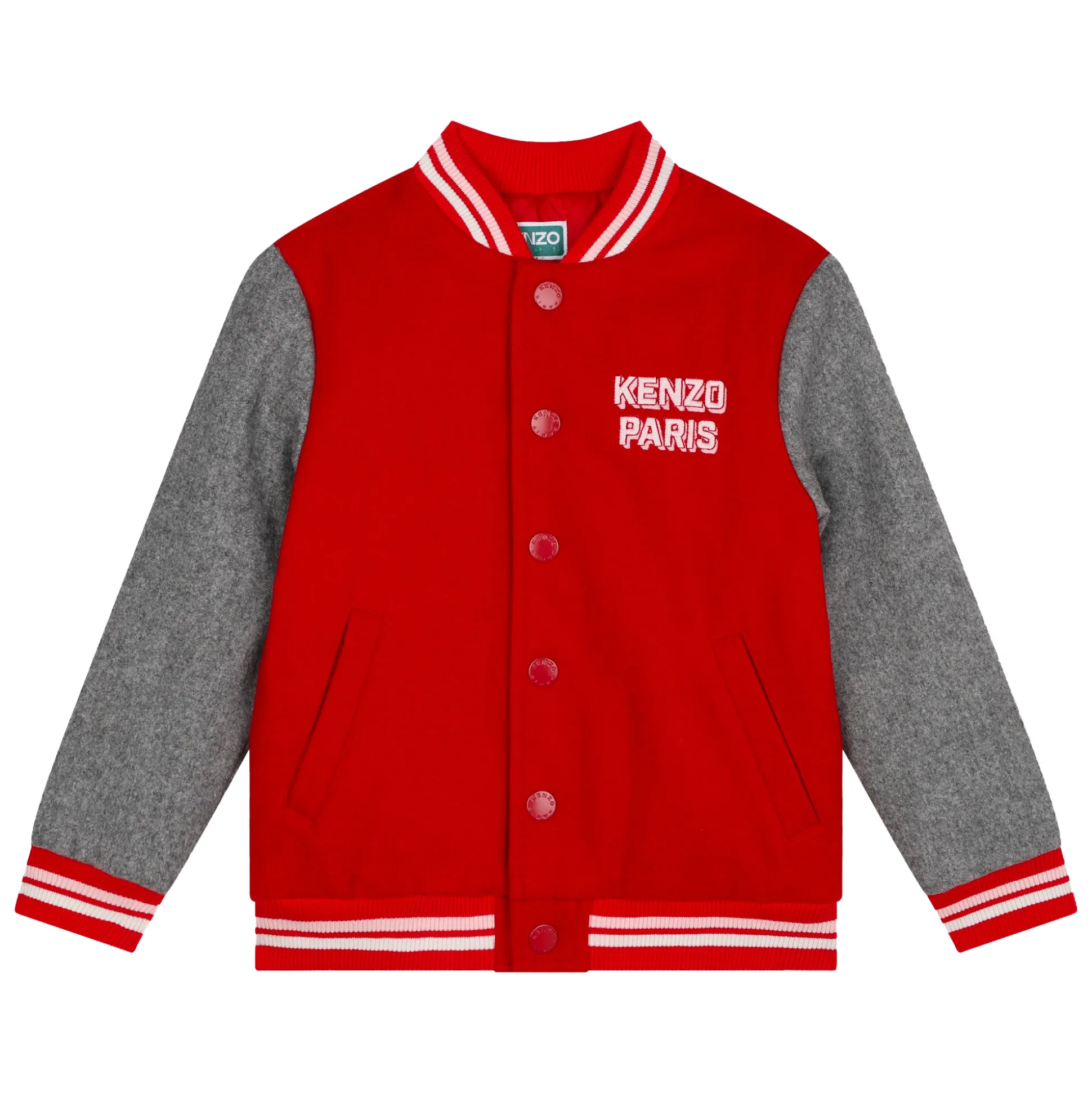 Embroidered woollen jacket
