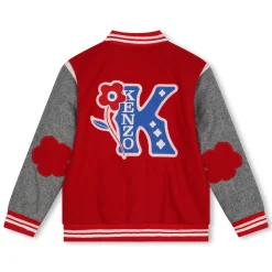 Embroidered woollen jacket