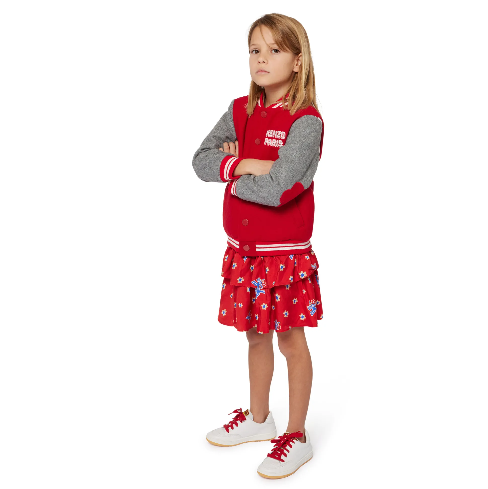 Embroidered woollen jacket
