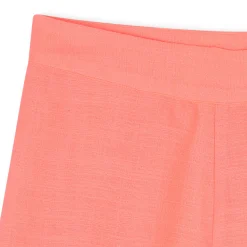 Embroidered zip-up shorts