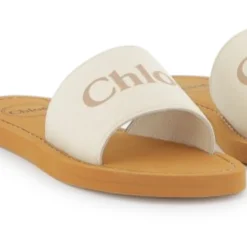 Fabric logo slides