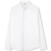 Fitted poplin shirt