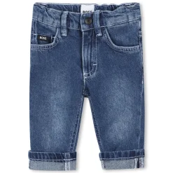 Five-pocket cotton jeans