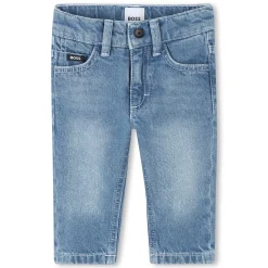 Five-pocket cotton jeans
