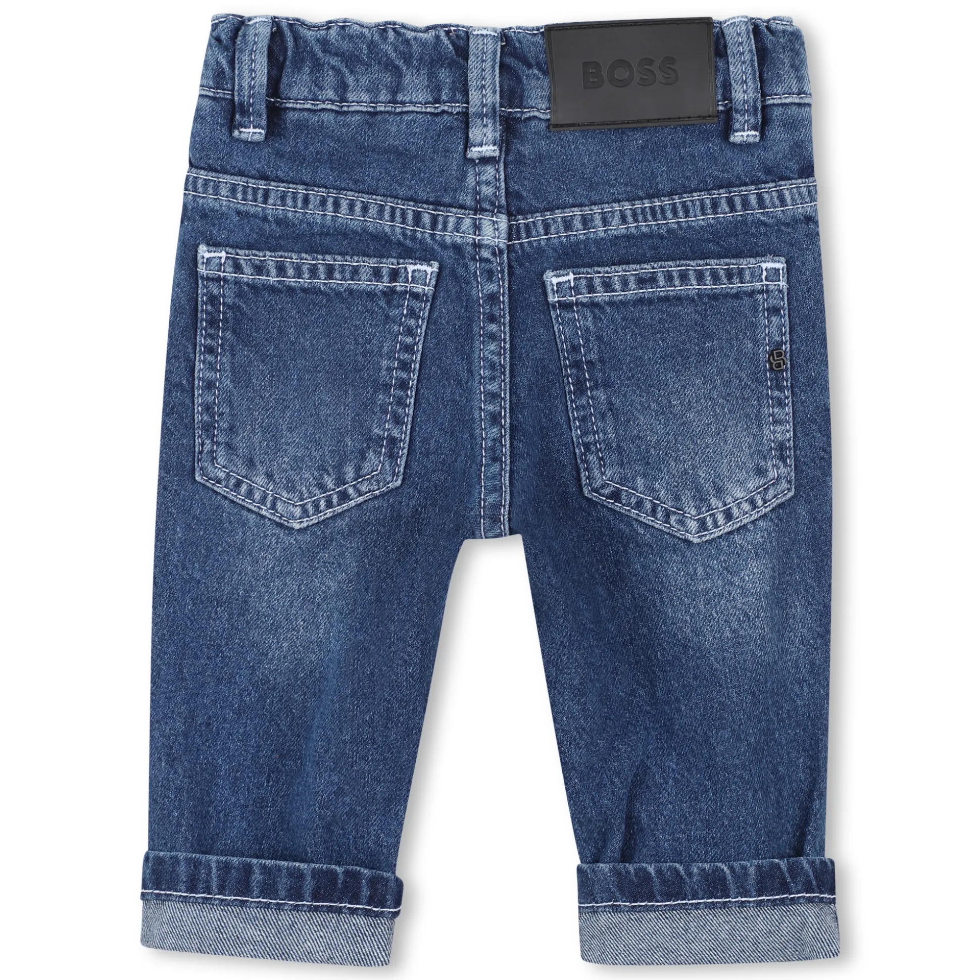 Five-pocket cotton jeans