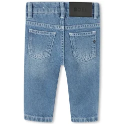 Five-pocket cotton jeans