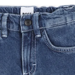 Five-pocket cotton jeans