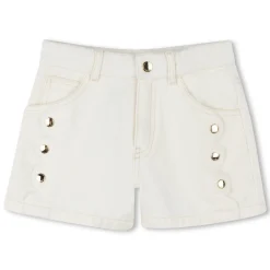 Five-pocket cotton shorts