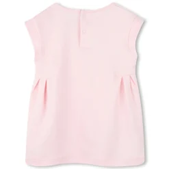 Flared dress with illustration