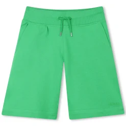 Fleece Bermuda running shorts