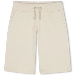 Fleece Bermuda running shorts