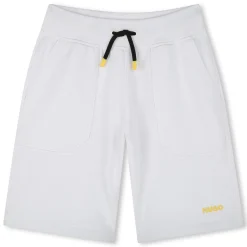 Fleece Bermuda running shorts