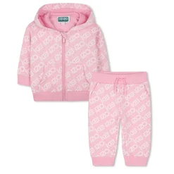Fleece cardigan and trousers