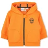 Fleece jogging cardigan