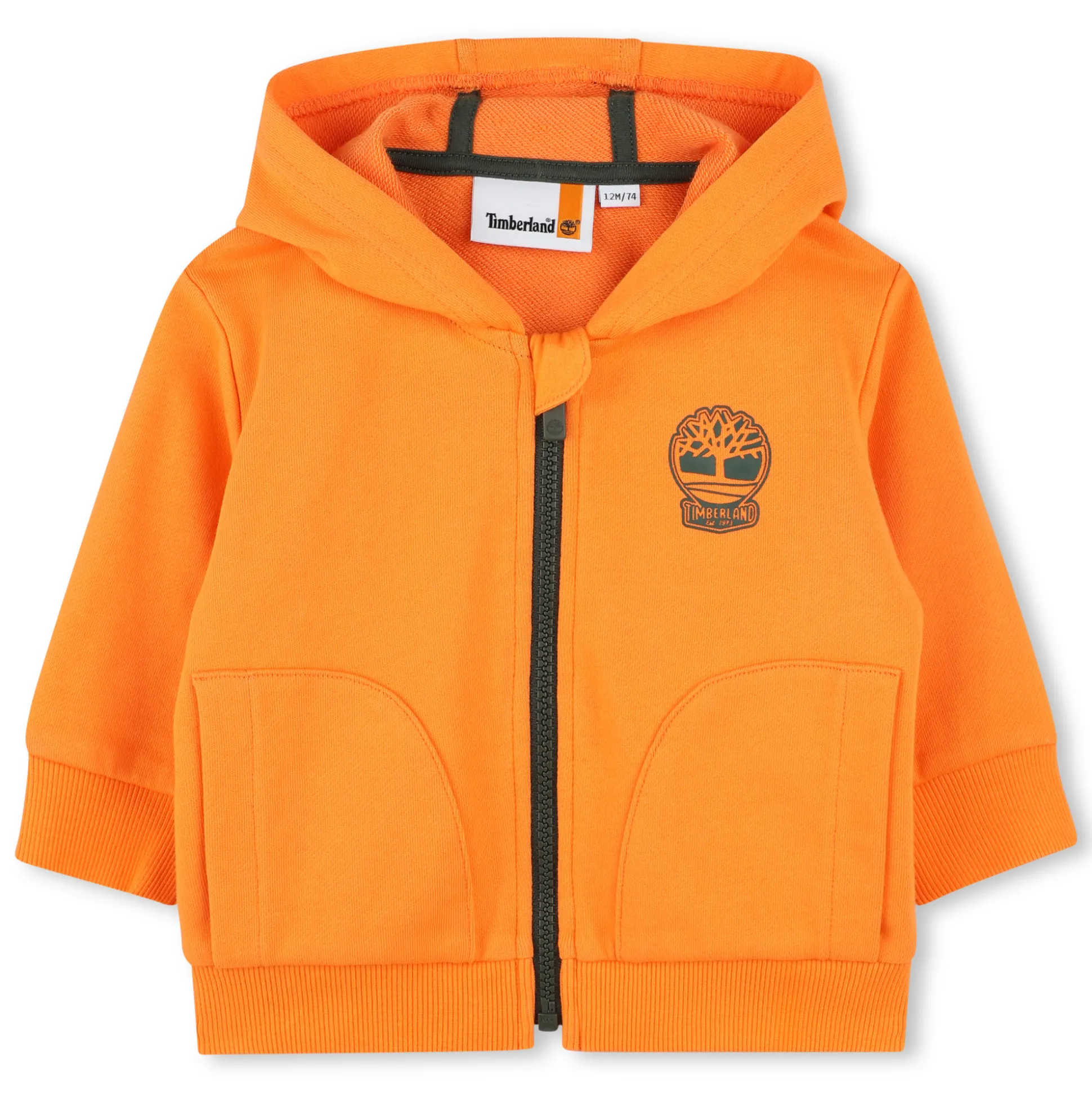 Fleece jogging cardigan