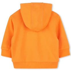 Fleece jogging cardigan
