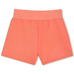Fleece shorts with hearts