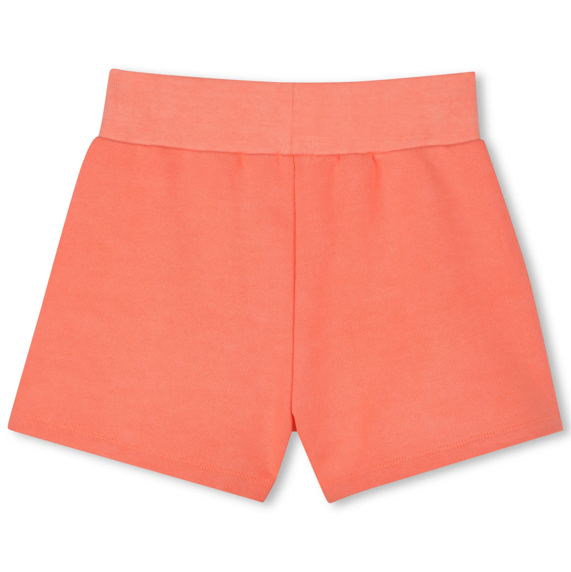 Fleece shorts with hearts