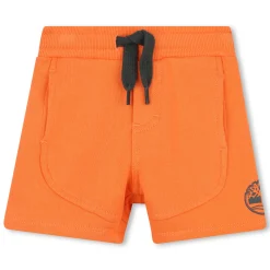 Fleece shorts with panels
