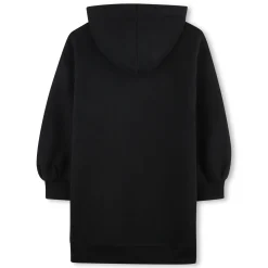 Fleece sweatshirt dress