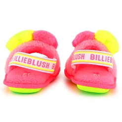Fluffy fleece slippers