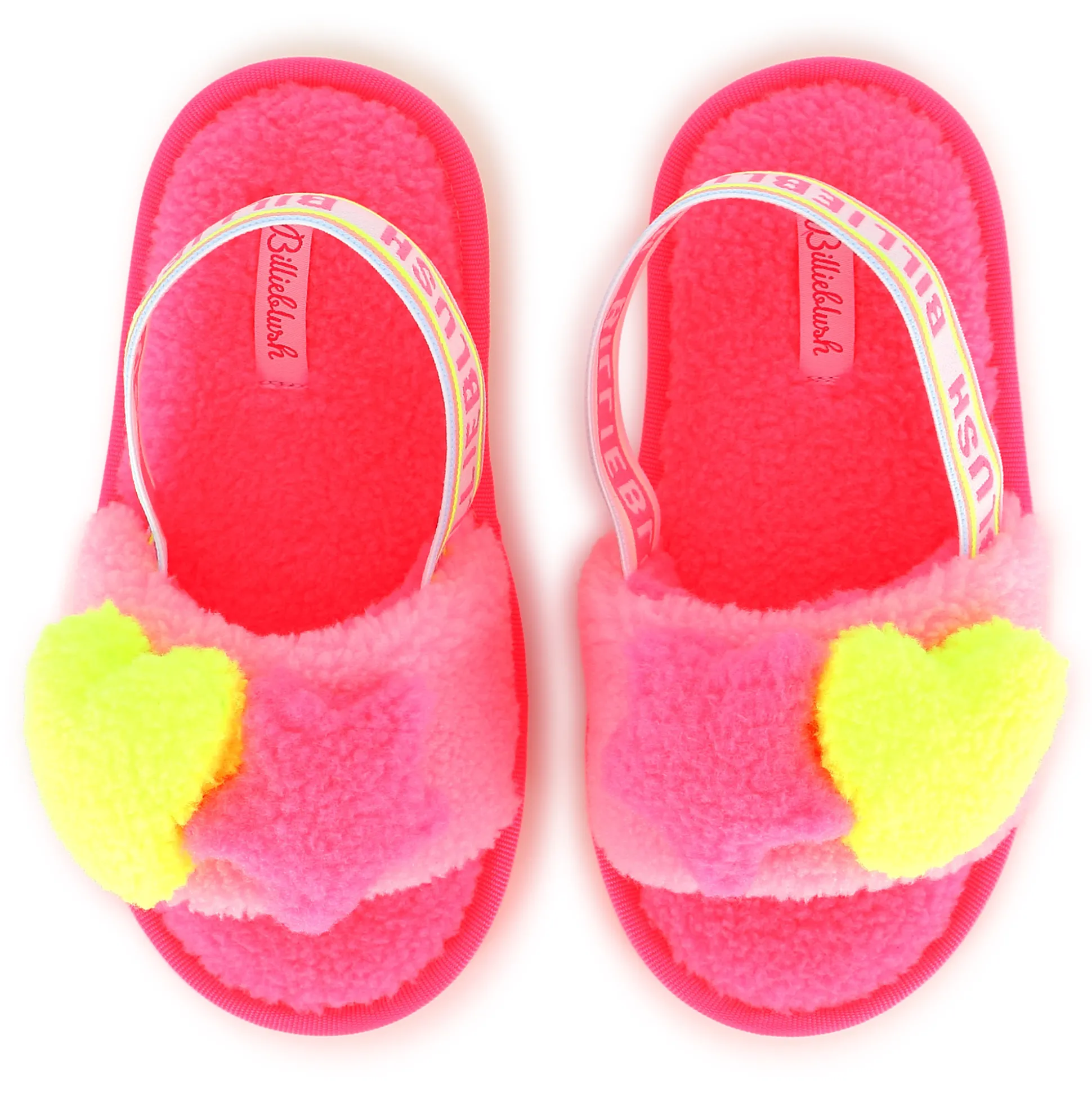Fluffy fleece slippers