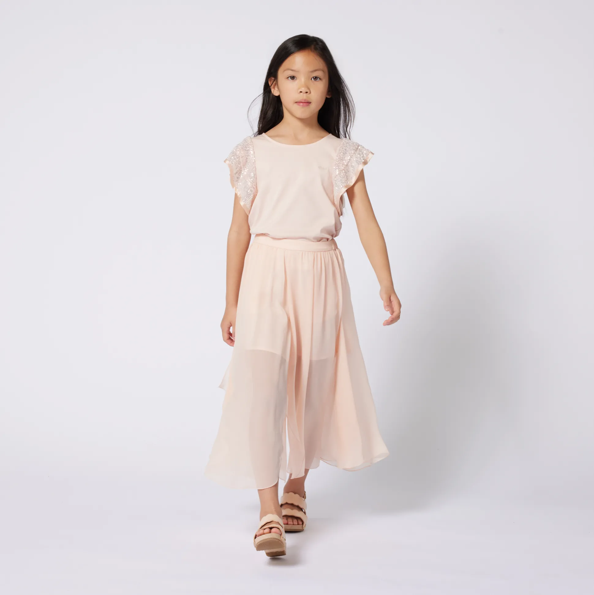 Fluid formal trousers
