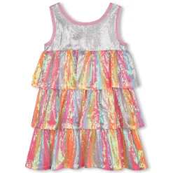 Frilled multicoloured dress