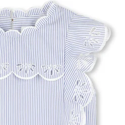 Frilled sleeve blouse