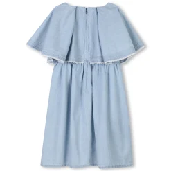 Frilled sleeve dress