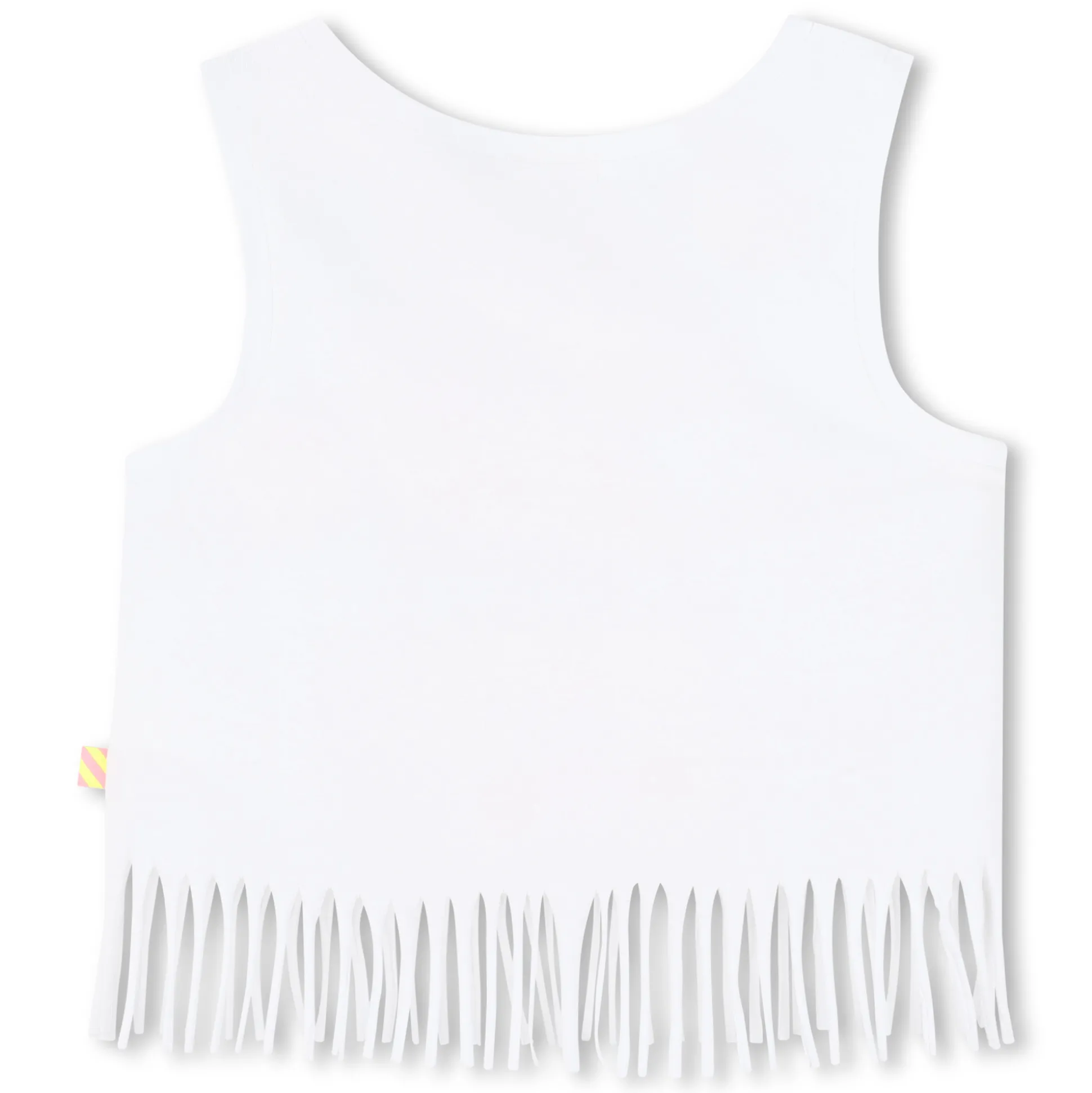 Fringed vest top