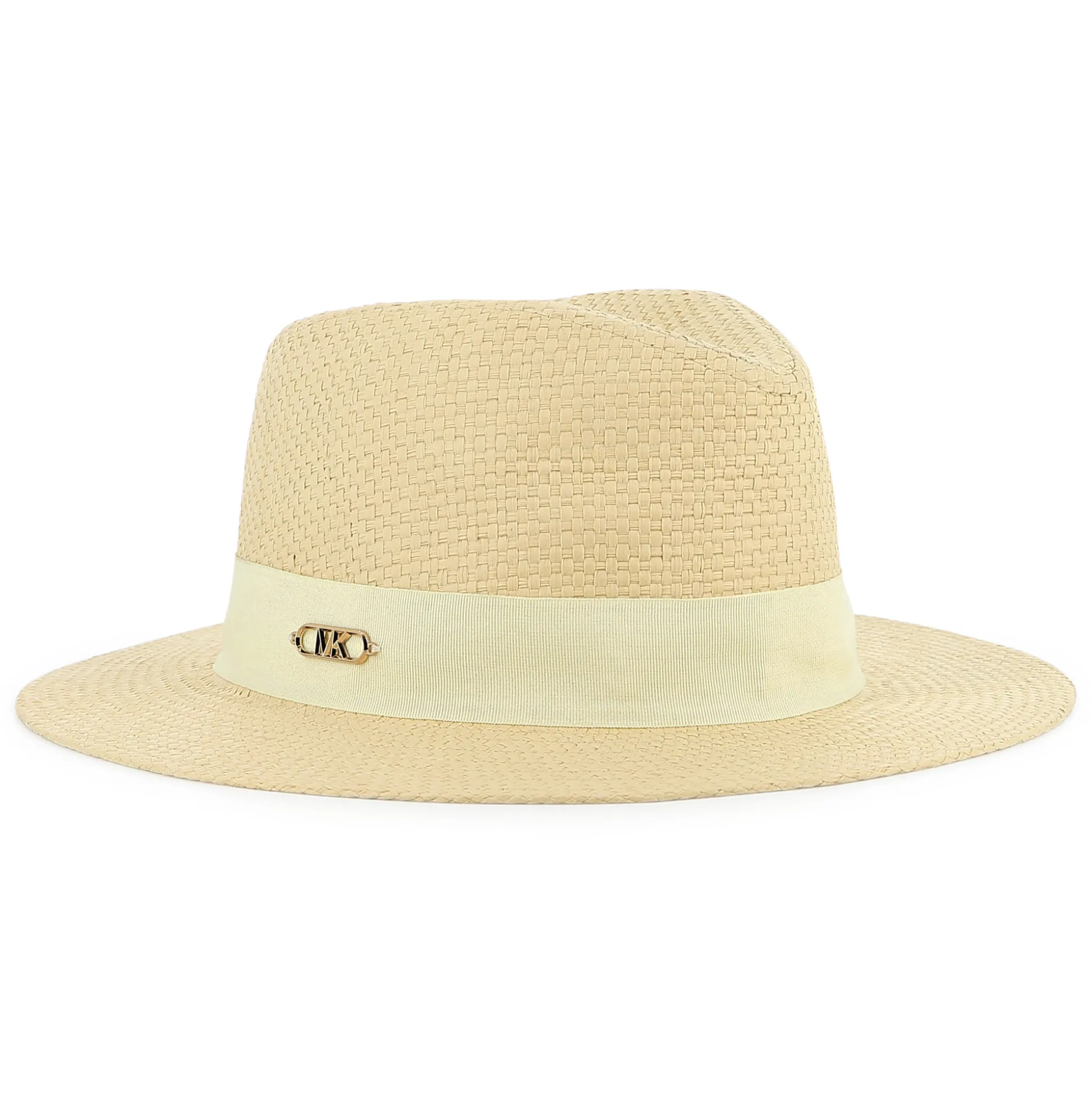 Hat with ribbon