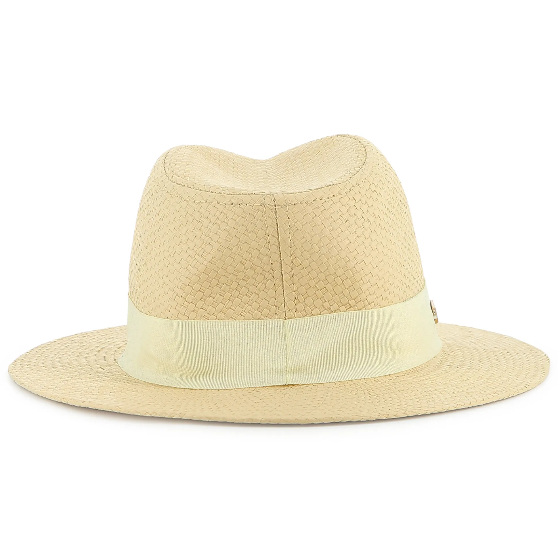 Hat with ribbon
