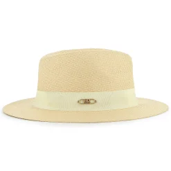 Hat with ribbon