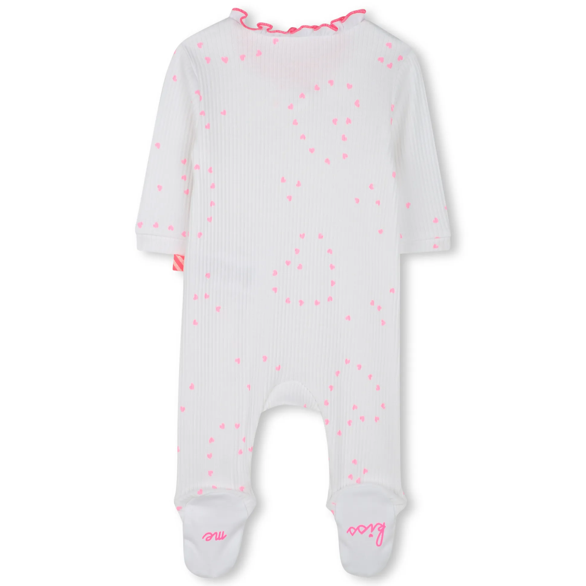 Heart pyjamas with frill