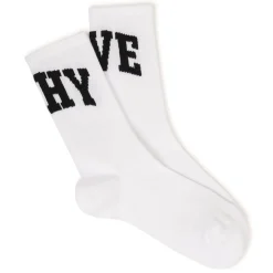 High cotton socks