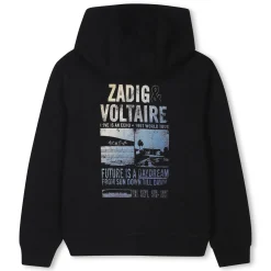 Hooded cardigan