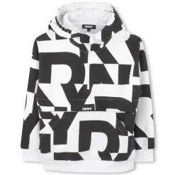Hooded cotton sweatshirt