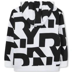 Hooded cotton sweatshirt