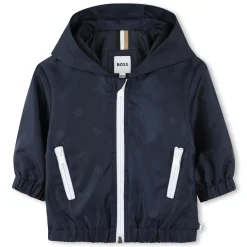 Hooded windbreaker