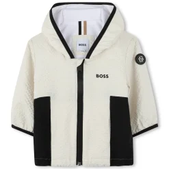 Hooded windbreaker