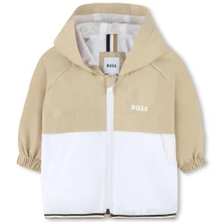 Hooded windbreaker