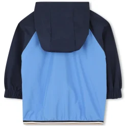 Hooded windbreaker
