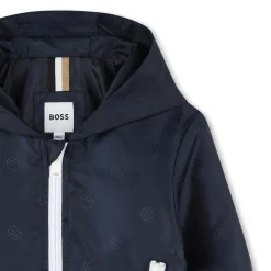 Hooded windbreaker