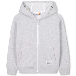 Hooded zip-up sweatshirt
