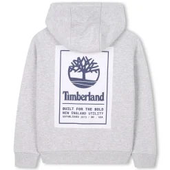 Hooded zip-up sweatshirt
