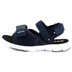 Hook-and-loop canvas sandals